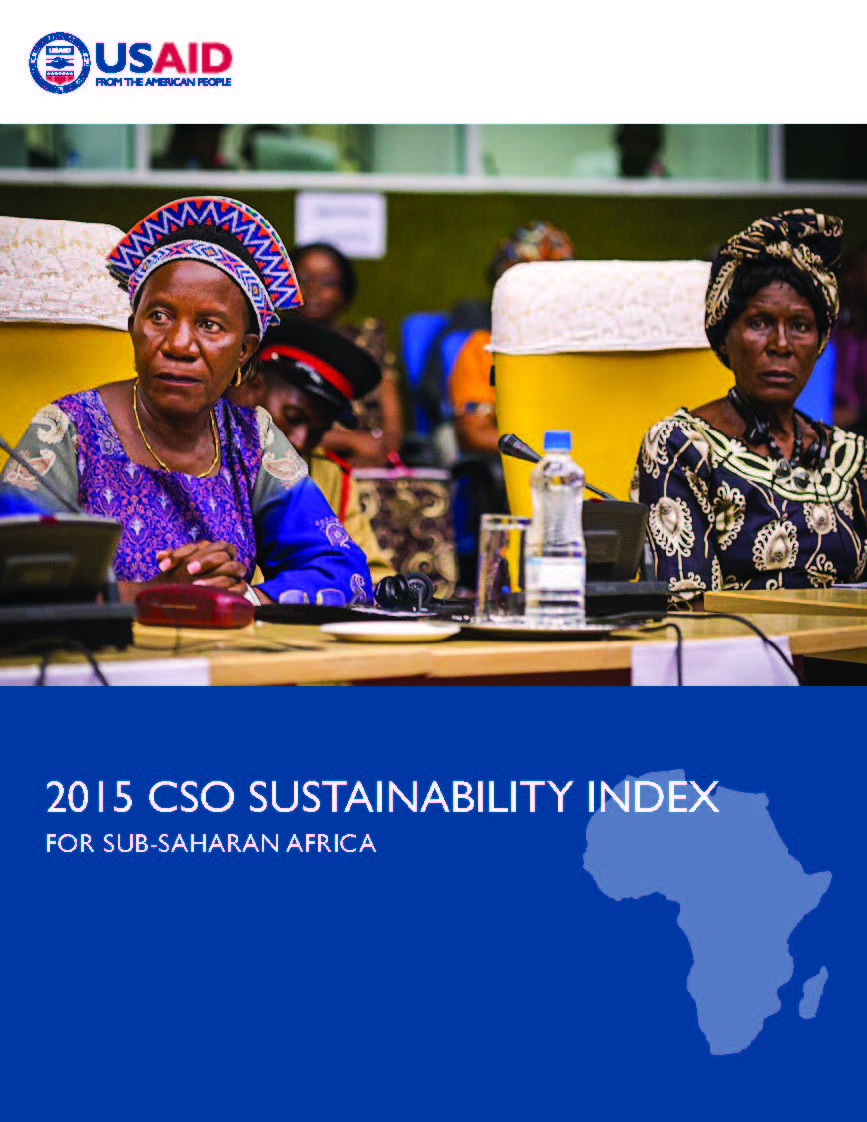 2015 CSO Sustainability Index For Sub-Saharan Africa