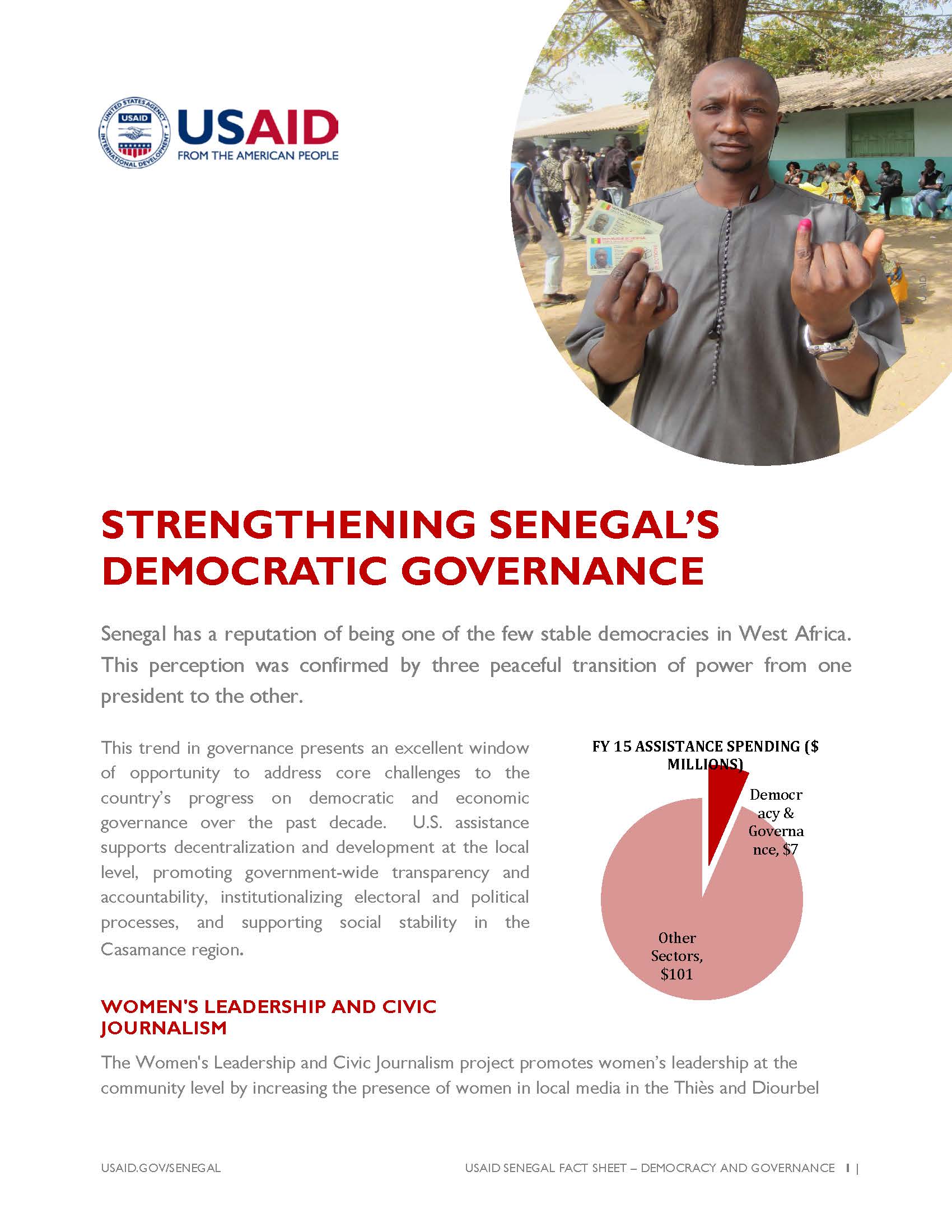 Strengthening Democratic Governance in Senegal