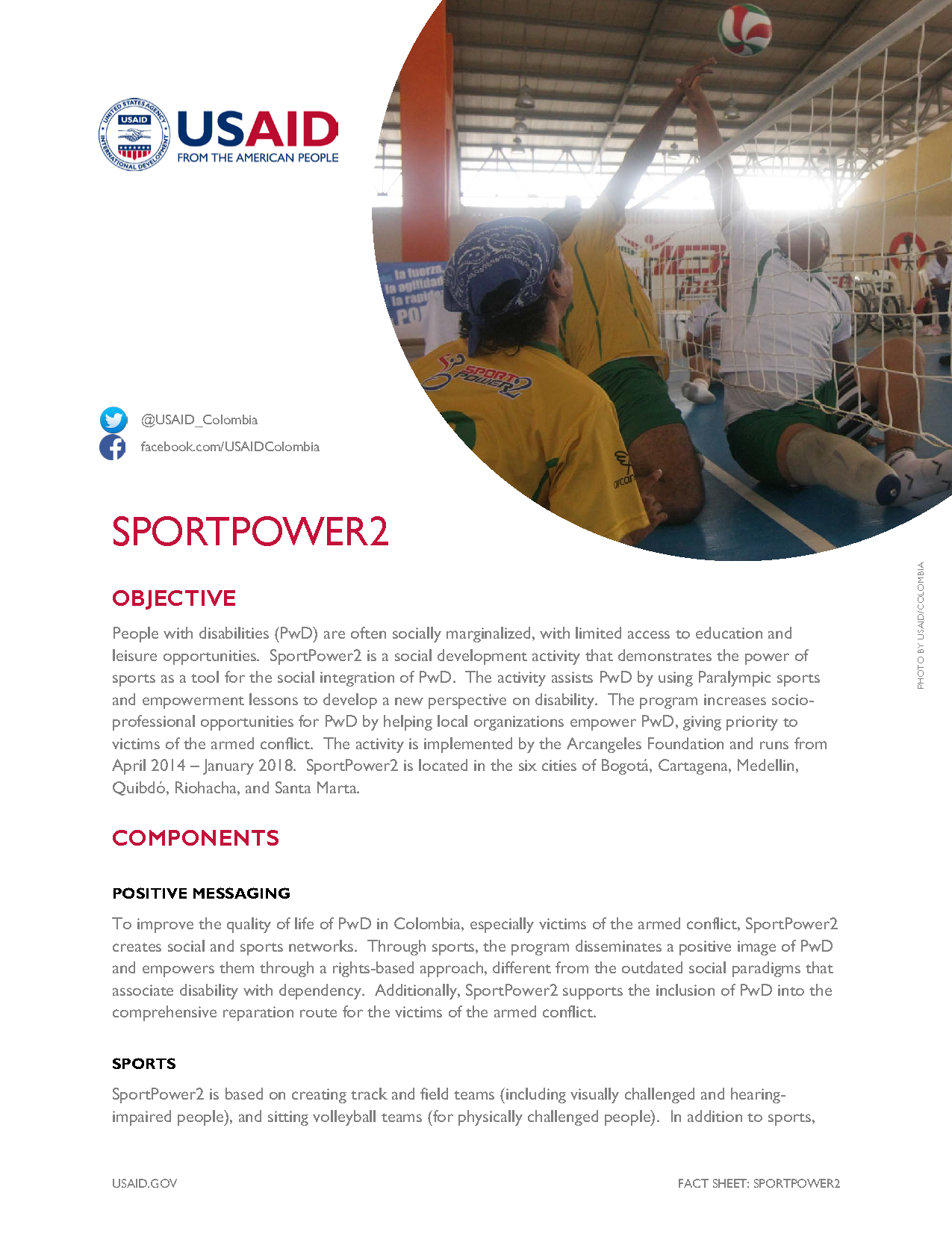 SportPower2 Fact Sheet