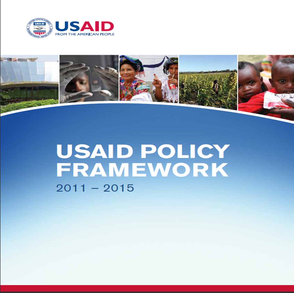 USAID Policy Framework 2011- 2015