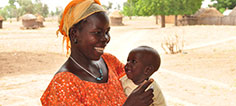 Mom and Baby in Senegal