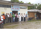 Event organizers participate in the opening ceremony initiating the two-day ‘caravana’ held in Padre Abad province, March 23-24,