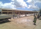 Paving an erosion-prone road in Nacala.