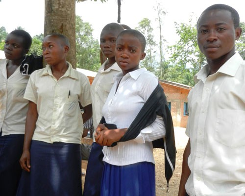 Tenth grade students from Bunyakiri High School have participated in sensitization sessions, quizzes and other activities to hel