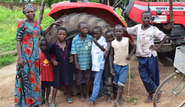 USAID is helping farmers in northern Ghana to increase their yields and adapt to climate change.