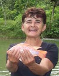 Members of the Nueva Esperanza Women Tilapia Farmers Group, first-time farmers in rural Honduras, are learning best practices fo