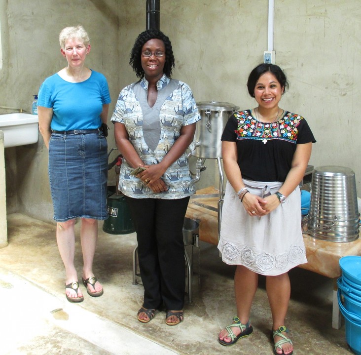 Left to right: Marilyn Nash, Flora Amagloh and Krystal Montesdeoca