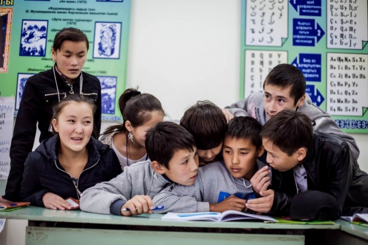 Children discussing