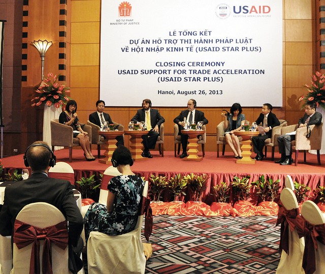 Tọa đàm về những kết quả đạt được của dự án USAID STAR tại lễ tổng kết.