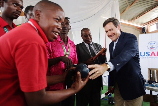 US Ambassador's visit to Katima Mulilo