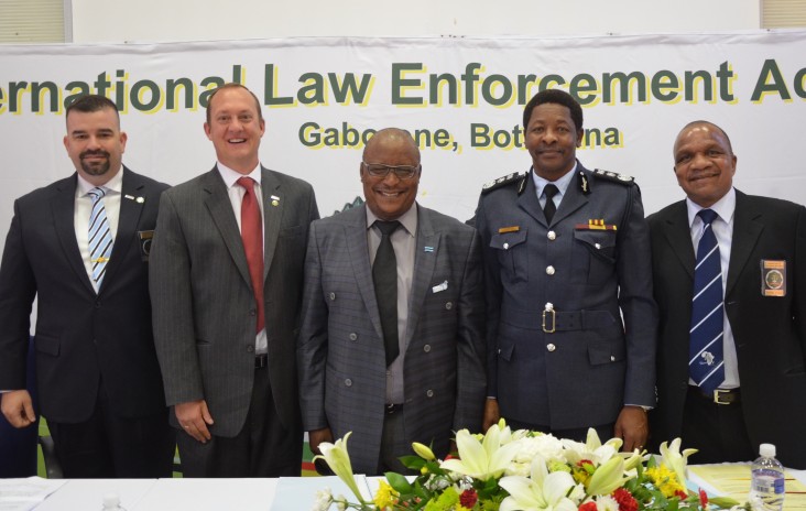 Officials at Gender-Based Violence Forum in Botswana