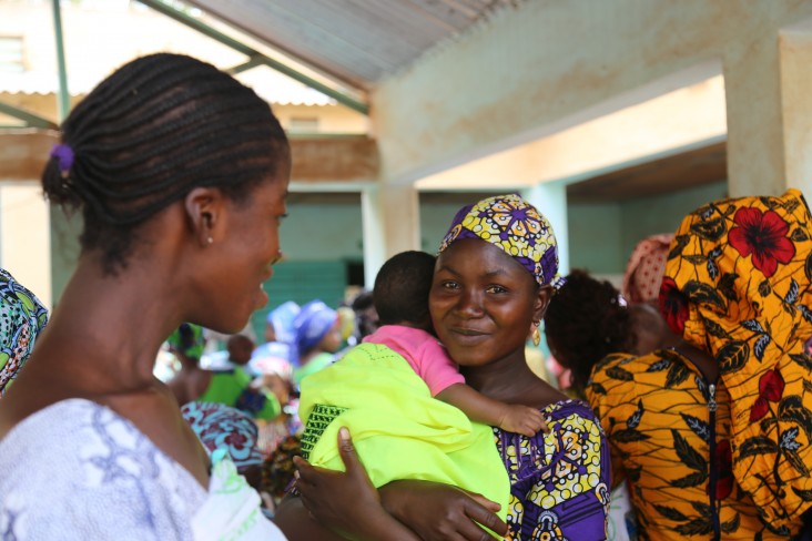 A Malian mother and her child