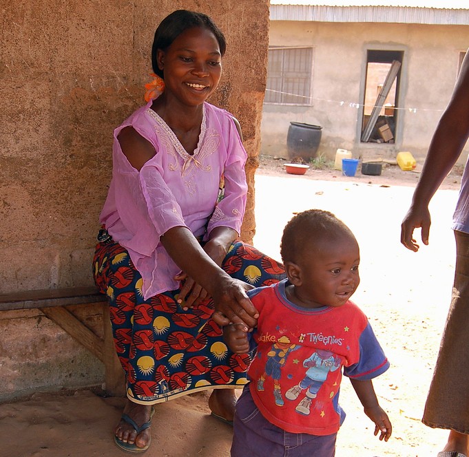 Mother and child in Nigeria