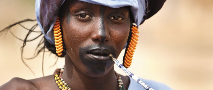 Better crop yields are benefitting residents of northern Senegal, including the woman pictured here. 