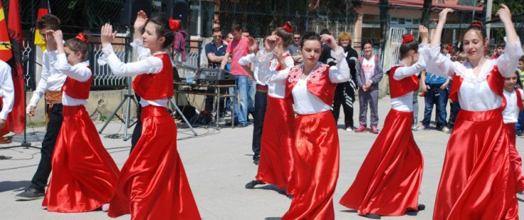 A EUCOM/USAID program in Macedonia provides diversity training, technical assistance, and incentives to school boards, principal