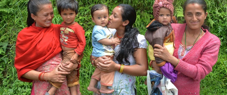 All children deserve the healthiest possible start in life. These new mothers are among the 350,000 Nepali women trained in opti