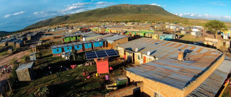 A PowerGen solar microgrid in rural Kenya