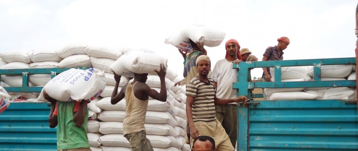 Members of the Sidama Elto Farmers Cooperative Union deliver 120 metric tons of maize to WFP Purchase for Progress program.