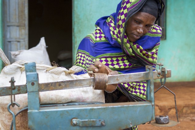 Diqo Kotobo at her Shop