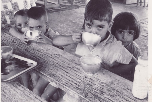 Children Drinking