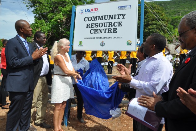 USAID launched the first two  of 25 planned Community Resource Centers in some of the country’s most vulnerable communities