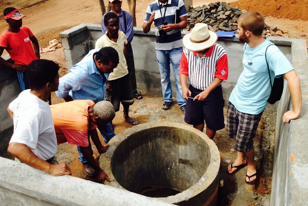 Well under rehabilitation in northern Madagascar