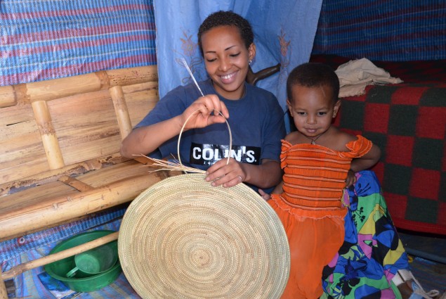 Nigate Asmamaw, 19, in Chilga Town was unable to provide for herself and her daughter due to a disability.