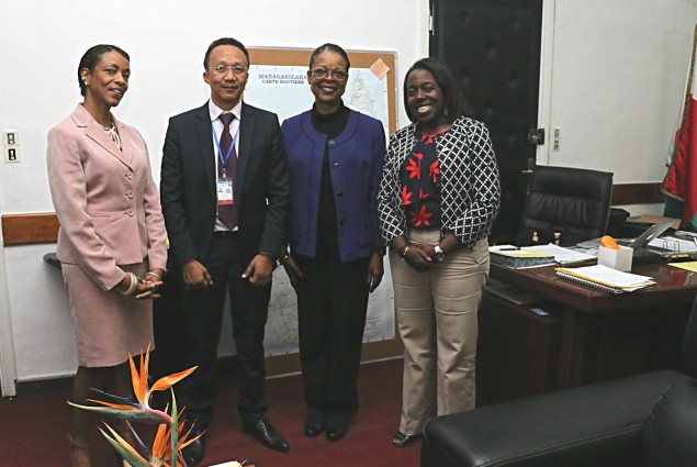 USAID's S/DAA called on the Secretary General of the Ministry of Health