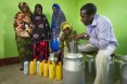 Fatima Ahmed Lines up for Milk Testing