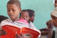 Students in schools throughout Ethiopia are working to improve their reading skills with the curriculum and textbooks developed by USAID in collaboration with the Ministry of Education..