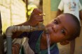 Kid Drinking from Water