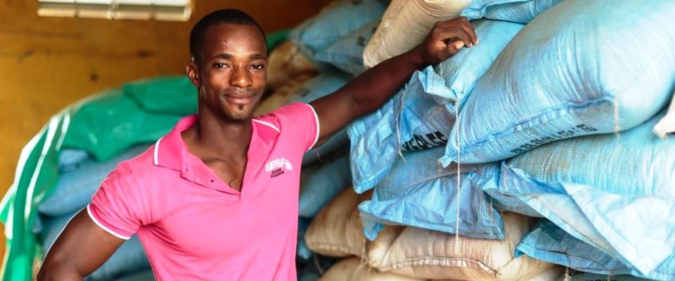 Mamadou Doucouré helps farmers purchase inputs, teach them new techniques amon others