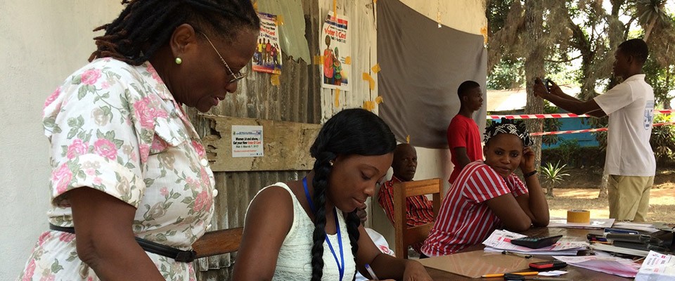 Liberia Voter Registration Exercise 