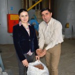 Young Azerbaijani family modernizes hazelnut factory with USAID support