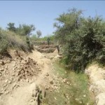 Photo of a check dam in Ethiopia