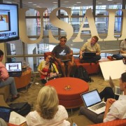 Eight teams participate virtually for final presentations at USAID’s hunger hackathon. 