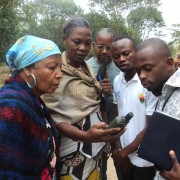 OSFAC provided training on field data collection using the Global Positioning System at the University of Kinshasa.