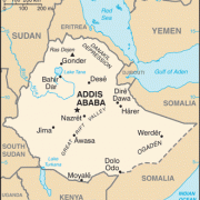 Map of Ethiopia