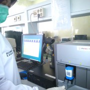 The GeneXpert machine in use in Indonesia