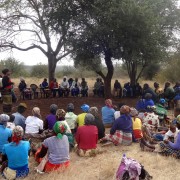 A Mangalana resilience village site in Mozambique