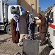 Transfer of equipment to the municipality of Obari.