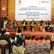 Tọa đàm về những kết quả đạt được của dự án USAID STAR tại lễ tổng kết.