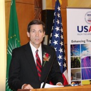 U.S. Ambassador to Namibia, Thomas Daughton highlights the importance of the Trade Portal for economic growth and job creation