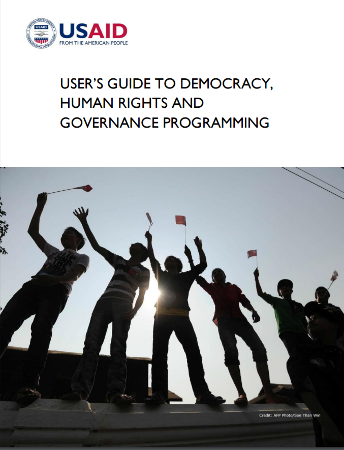 User's Guide to Democracy, Human Rights and Governance Programming